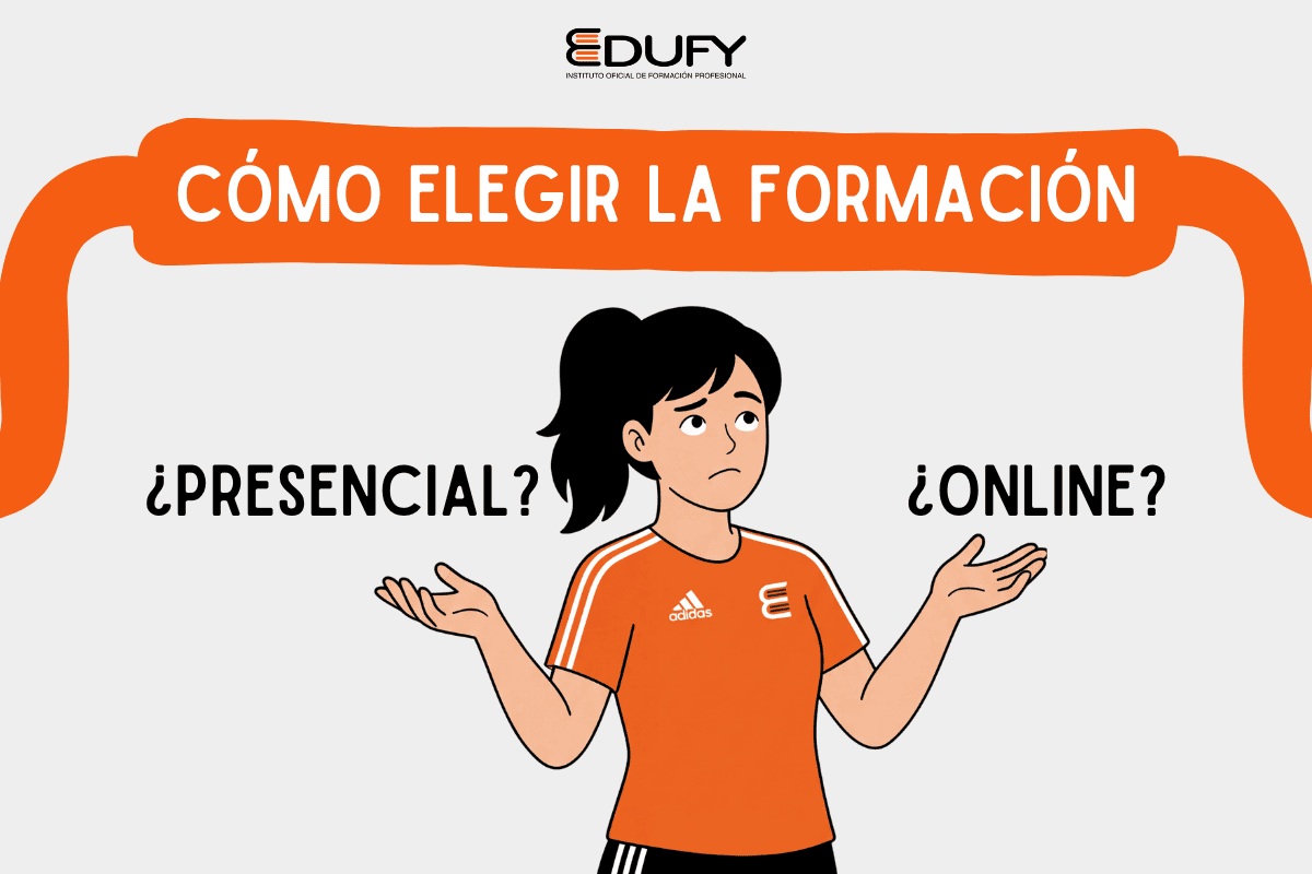 FP presencial, semipresencial u online: diferencias y cuál elegir